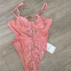 Forever 21 lace bodysuit